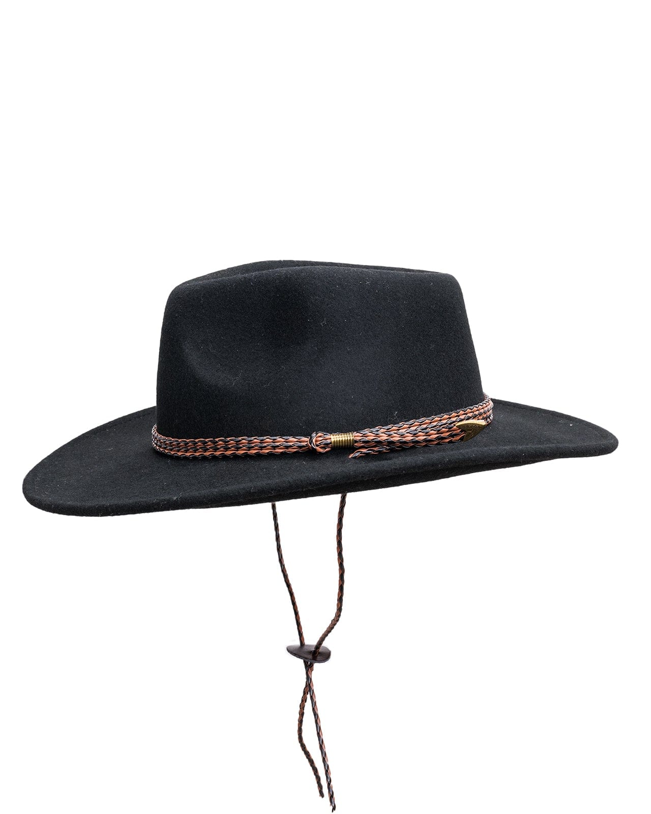 Hat (1392) Outback Broken Hill Crushable Western Wool Hat