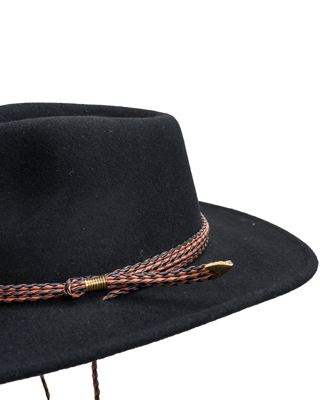 Hat (1392) Outback Broken Hill Crushable Western Wool Hat