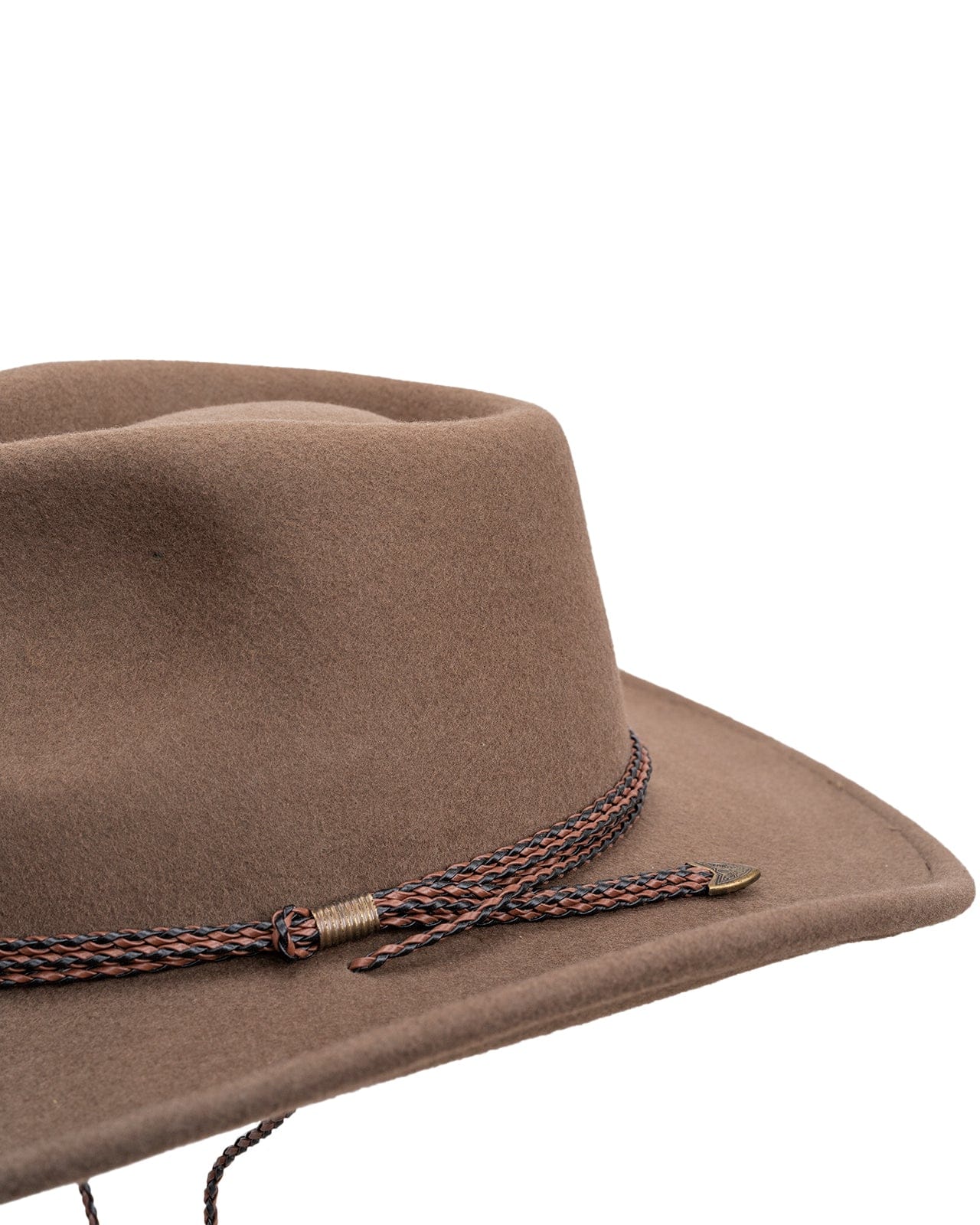 Hat (1392) Outback Broken Hill Crushable Western Wool Hat