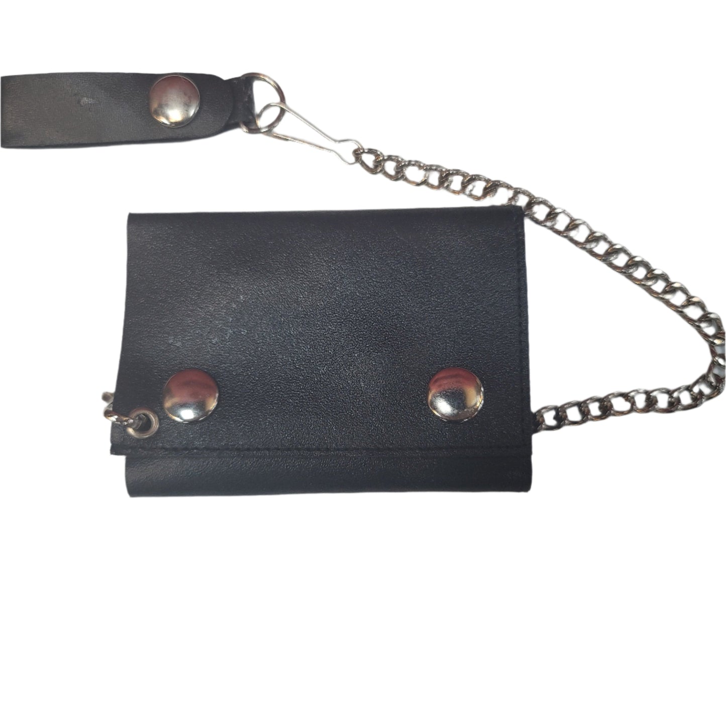 Wallet DC (WAL-CL-ASST) - 3” x 4” Trifold Black Leather, Assorted