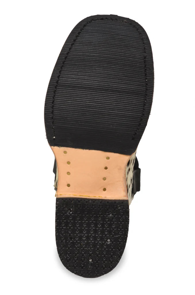 Boot Kids (3503) - Kid's Rodeo Boots - Salt & Pepper NEW