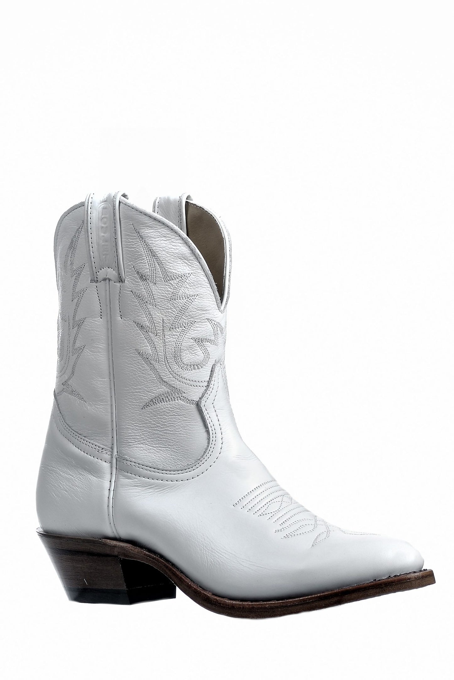 Boot Women's (3911) - 9" Lucious White Med Cowboy Toe