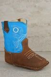 Boot Kids (0416) - Infant Lil' Cowpoke Boots -100% Cowhide Leather