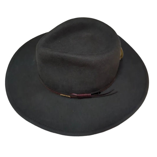 Hat (TWBOZE-81308550) - Stetson Crushable Bozeman - Steel