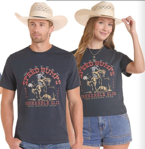 Top Unisex SZN-2026 (PU21T0 9013) Panhandle Slim Short Sleeve T-Shirts-Speed Bumps