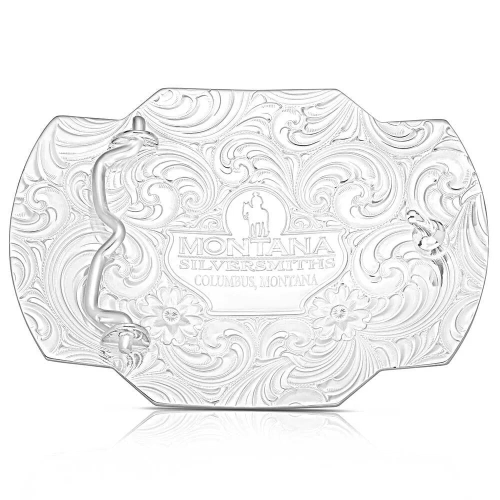 Buckle (AM55410) – Montana Silversmiths Wings of Valor American Made Buckle