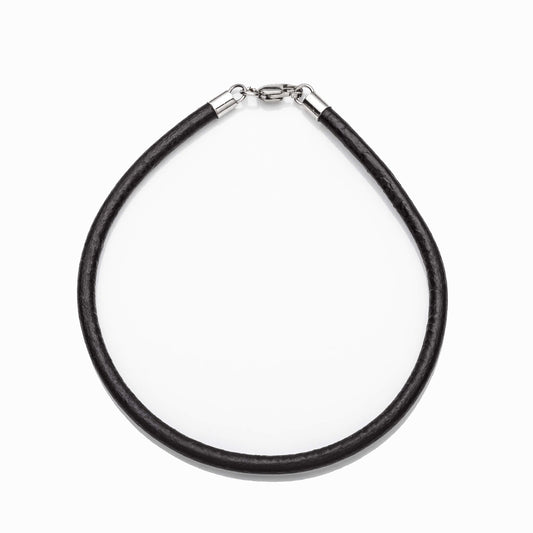 Bracelet (BR3075S) - Leather Light Cord Bracelet, 7.5" Length with 3.0mm Thickness