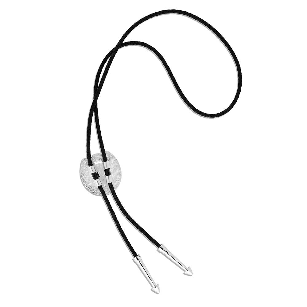 Bolo Tie (BBT5150) Montana Silversmith The Pioneer's Turquoise - NEW 2026!