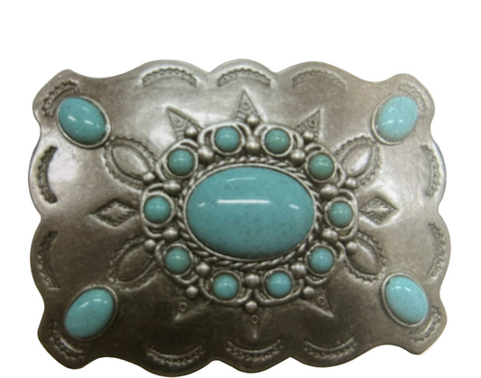 Buckle CCL (BBF0064) - Square Turquoise