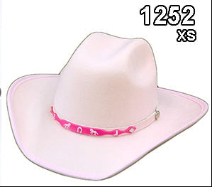 Hat Kids (1252K) - Modestone Cowboy Hat - Size for Small Head - Pink