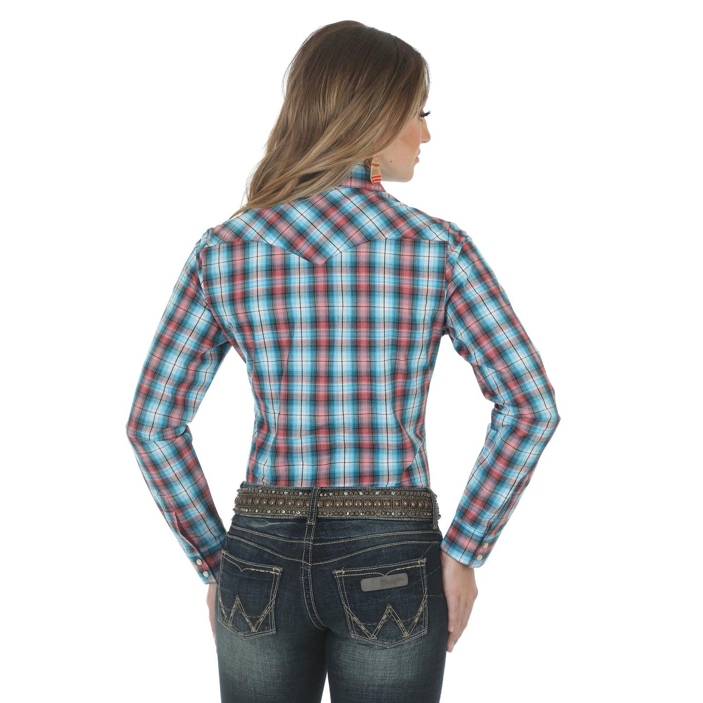 Top Women's (LW001RA) - Wrangler® Western Fashion Shirt Multi