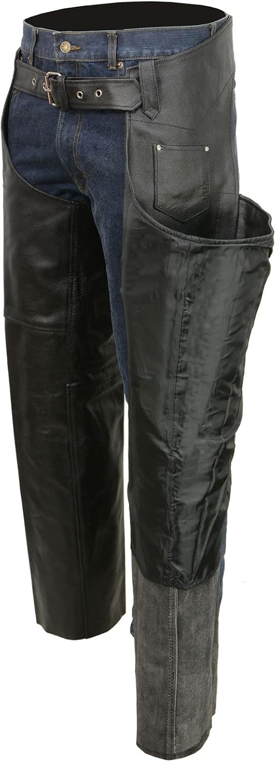 Leather Chaps (EL1117BO) - Basic Leather Chaps