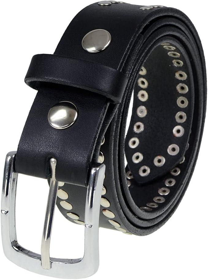Belt (MP7104) - Black with Studs