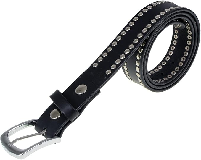 Belt (MP7104) - Black with Studs
