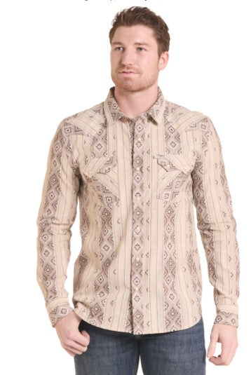 Top Men's SZN-OCT-26 (PMN82S10160) Panhandle Slim Southwestern Jacquard