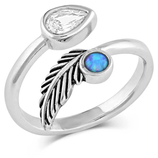 Ring (RG5292) Montana Silversmith Balance of Nature Open Ring