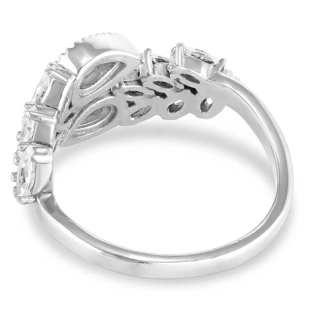 Ring (RG5362B) Montana Silversmith Crystal Waterfall Wrap -NEW! 2026