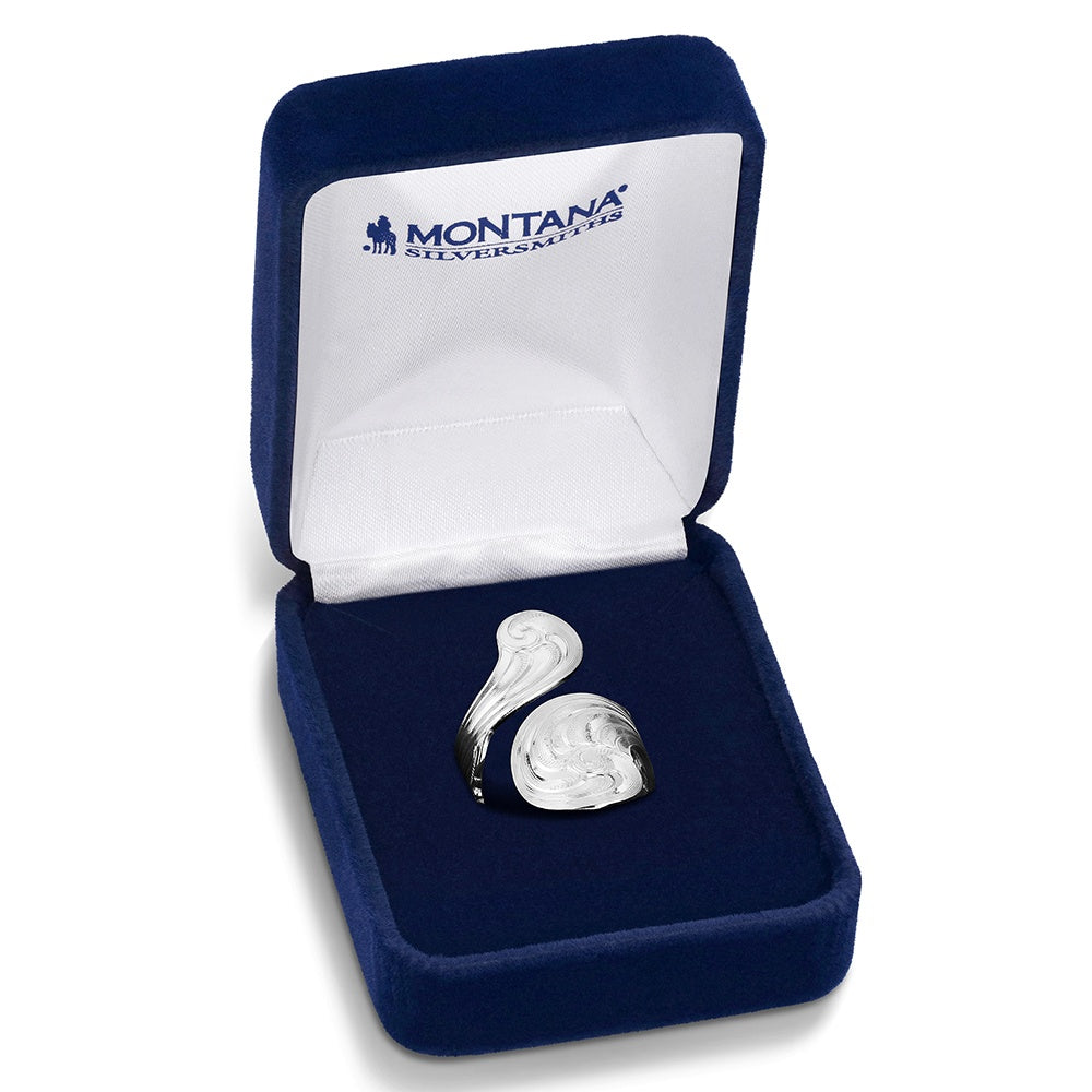 Ring (RG5662) Montana Silversmith Below the Falls Wrap-NEW! 2026