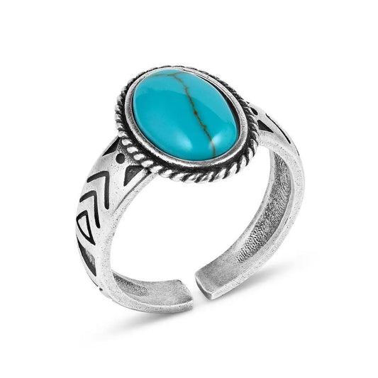 Ring (RG5810) Montana Silversmith Uncovered Beauty Turquoise Ring