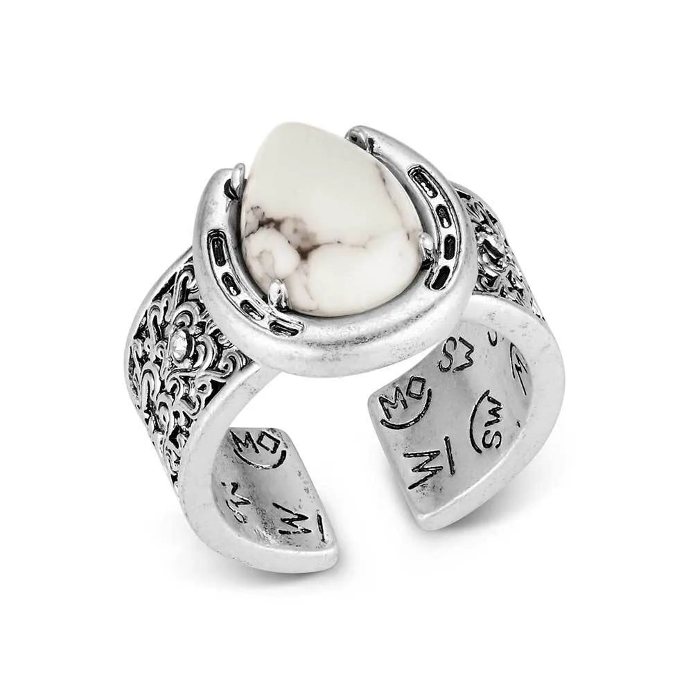 Ring (RG6396) Montana Silversmith Pure Luck Ring - New