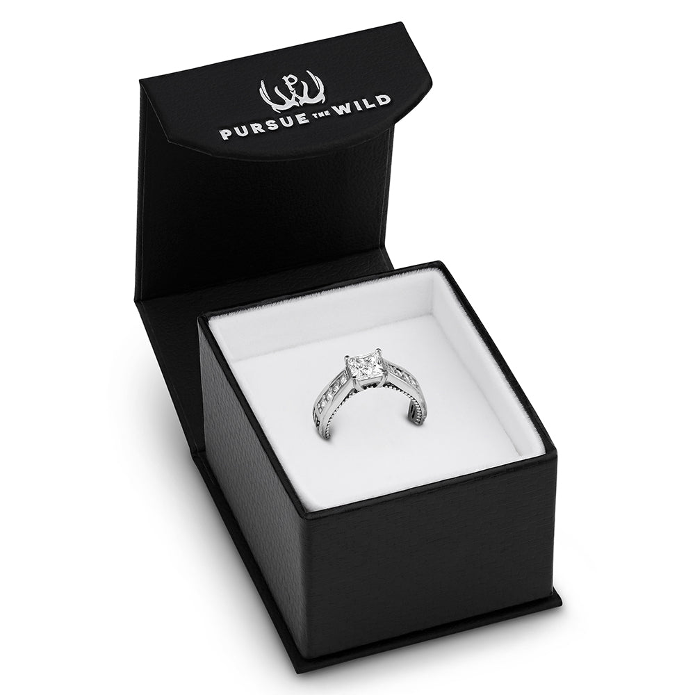 Ring (SLKTRG3743B) Montana Silversmith Follow Your Arrow Crystal-NEW!