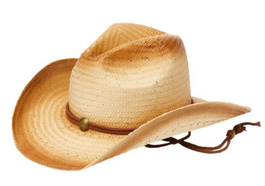 Hat (CH20-2296) - Toyo Cowboy Hat in Tea Stain