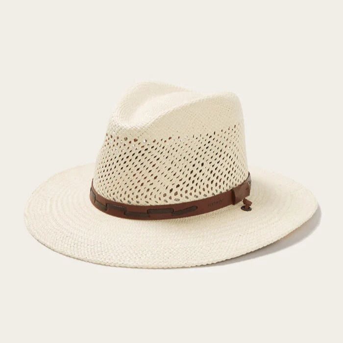 Hat (TSARWY-3830) - Stetson Airway Straw Hat in Natural