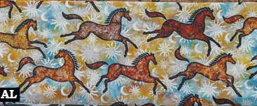 Bandana (1313) - Wild Rags 100% Silk 34” x 34” Patterned  NEW!