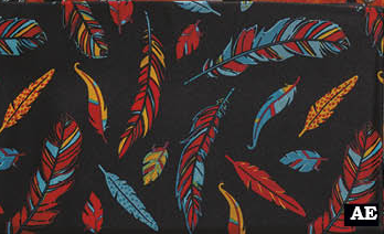 Bandana (1313) - Wild Rags 100% Silk 34” x 34” Patterned  NEW!