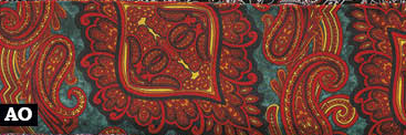 Bandana (1313) - Wild Rags 100% Silk 34” x 34” Patterned  NEW!