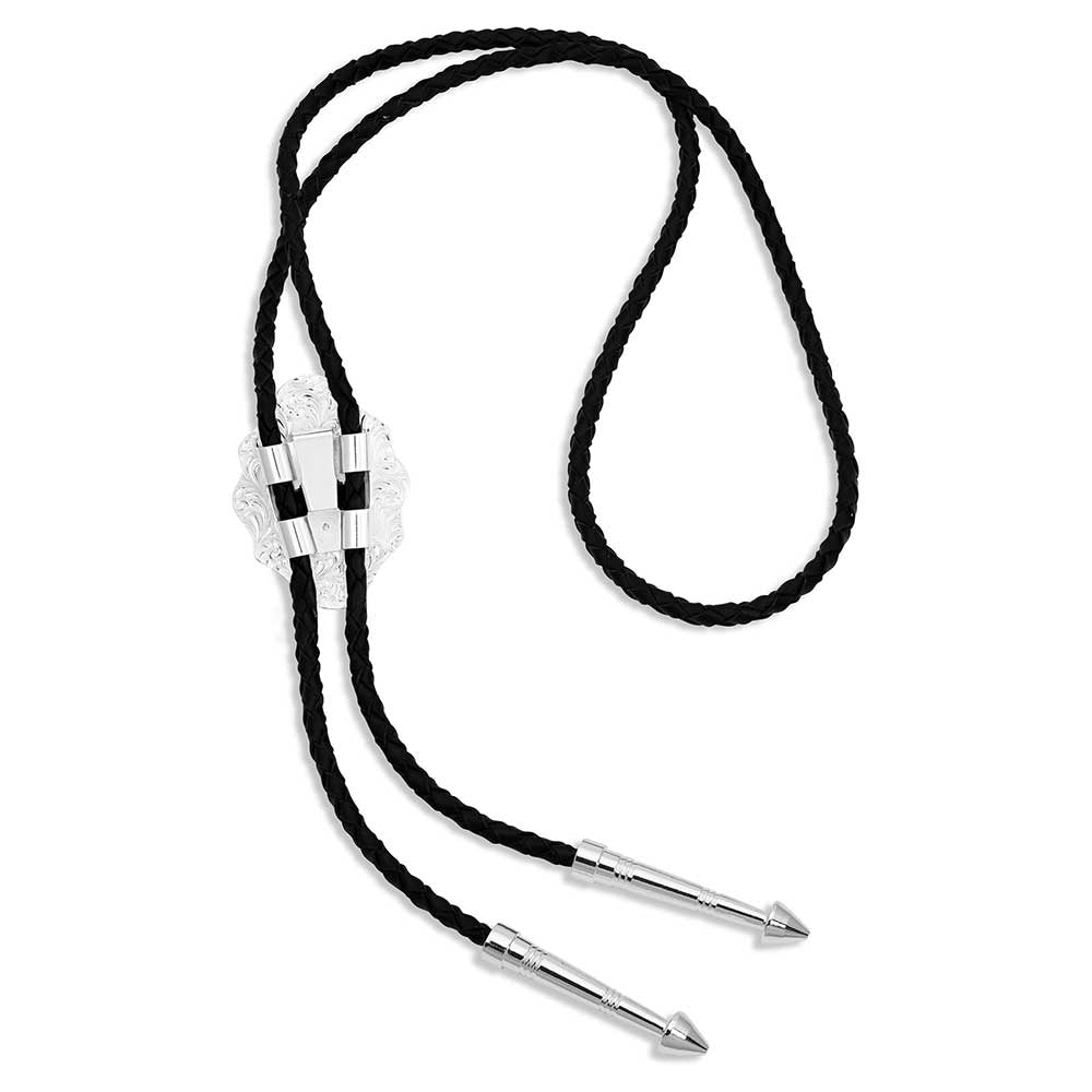 Bolo Tie (BT190) Montana Silversmith Southwestern Scalloped - NEW 2026!