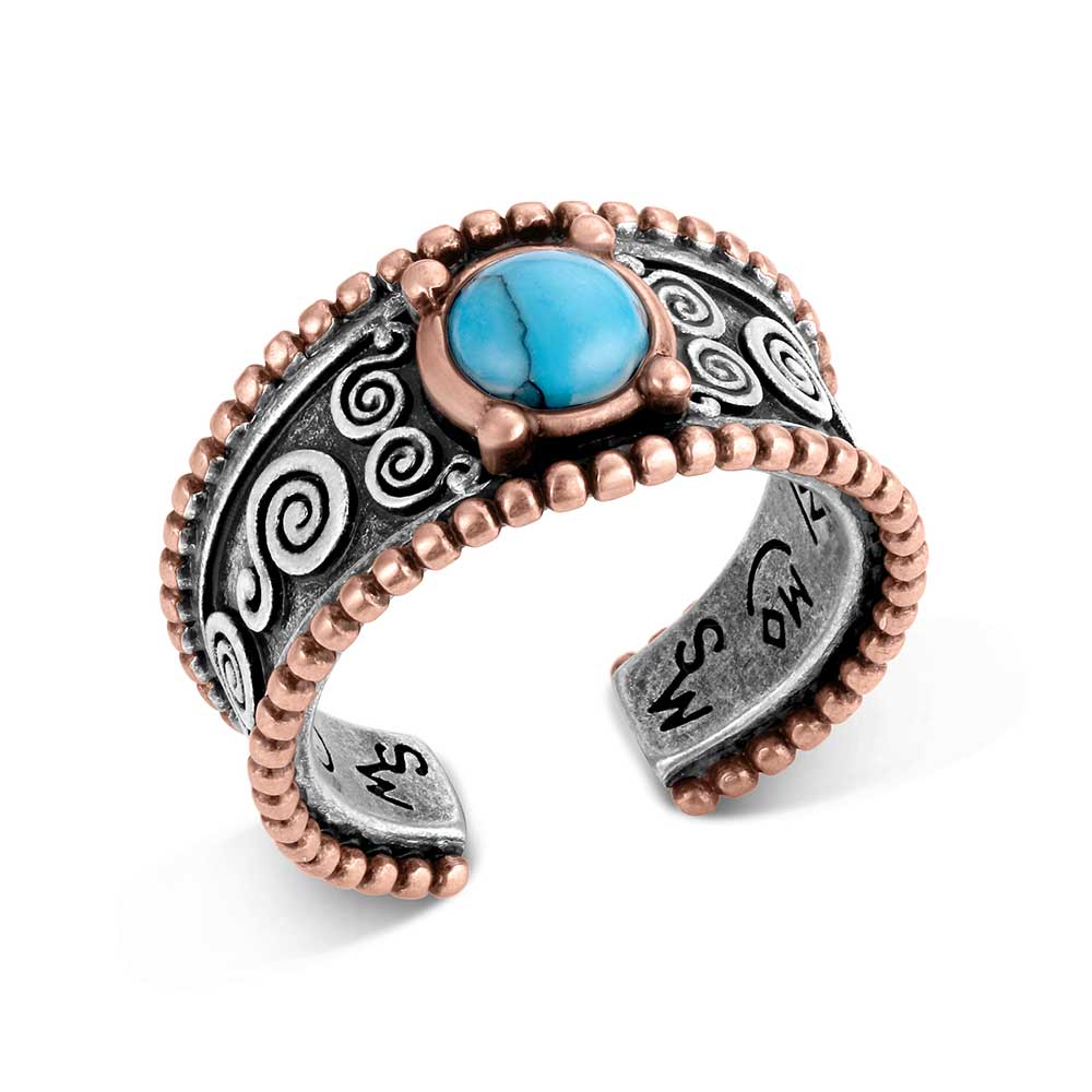 Ring (RG6480) Montana Silversmith Sienna Canyon Ring- New