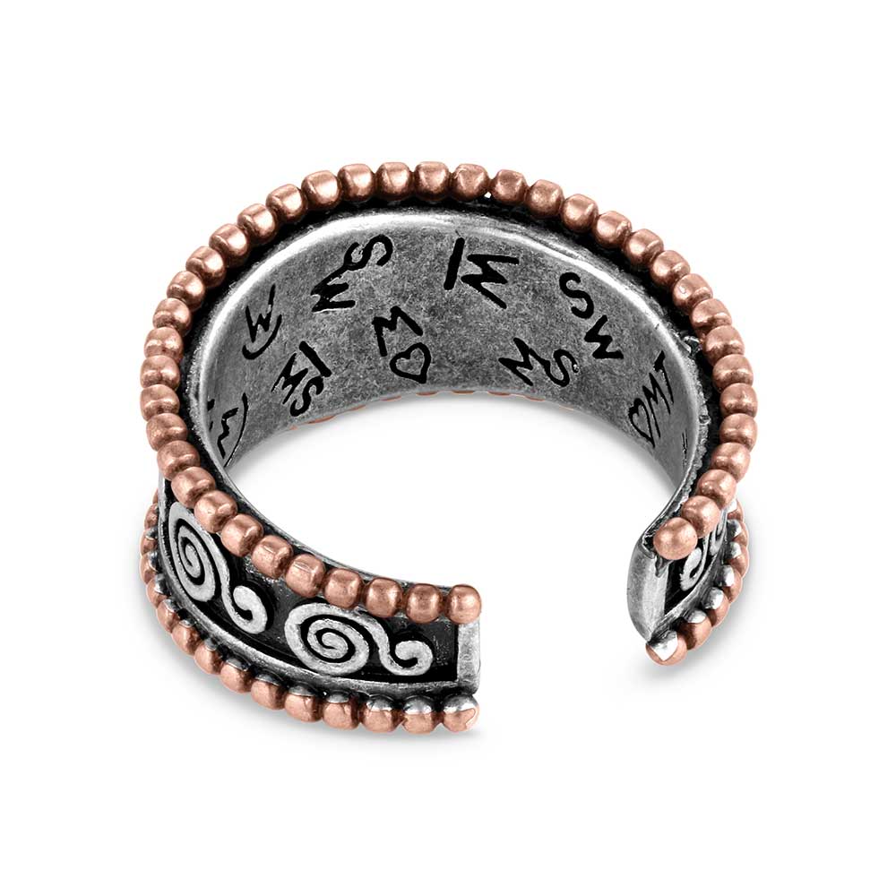 Ring (RG6480) Montana Silversmith Sienna Canyon Ring- New