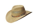 Hat (384-PACK) - Dorfman Drifter Rush Straw in Natural