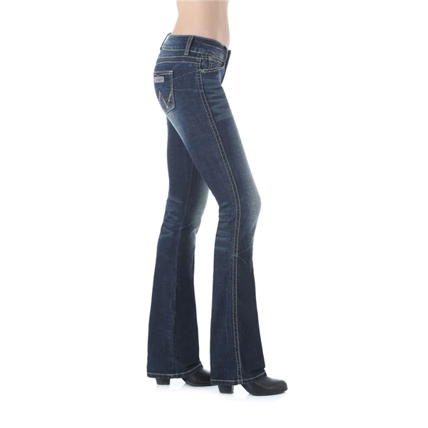 Jeans Women (09MWZMS) - Wrangler® Retro Mae Jean Mid-Rise Dark Blue