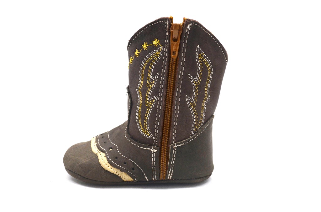 Boot Kids (255) - Lil' Cowpoke Infant Boots - Chocolate