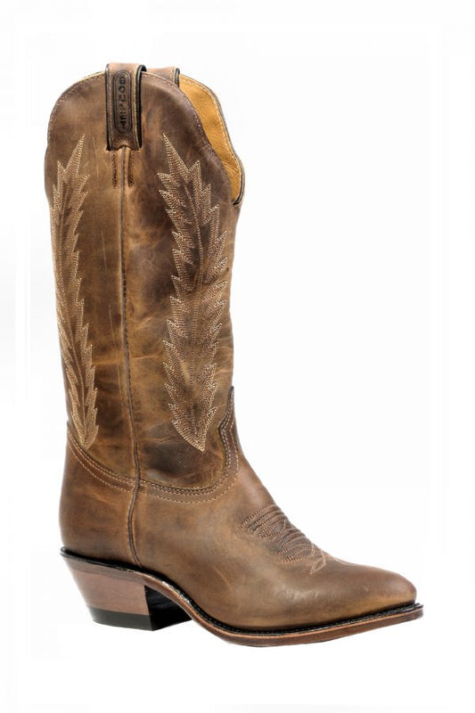Boot Women's (9026) - 13" Medium Cowboy Toe in Hillbilly Golden