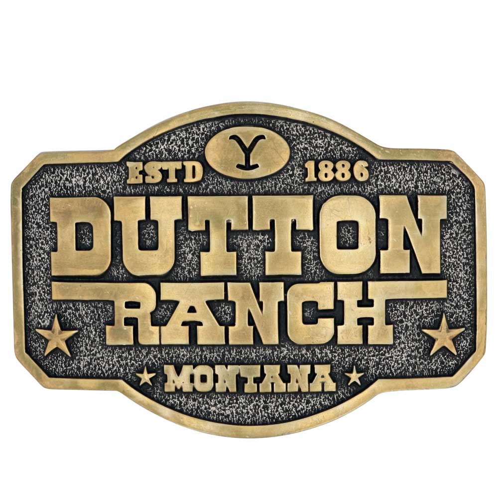 Buckle (A910YEL) - The Dutton Ranch Attitude