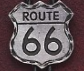 Bolo Tie (AC104) - Silver Route 66