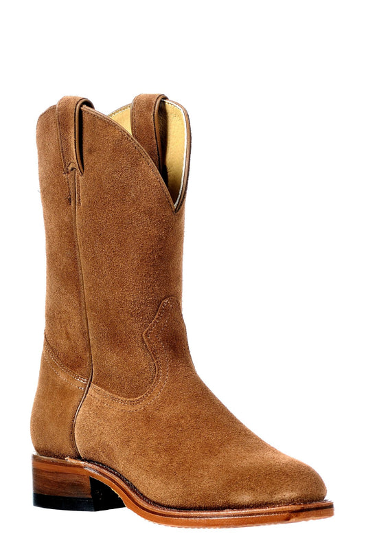 Boot Women's DC (0377) - Boulet 11" Suede Round Toe in Whisky Suede