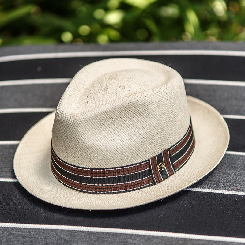 Hat (AUS-1604) - Hand Woven Genuine Panama Hat