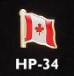 Hat Pin (HP-34) - Canadian Flag