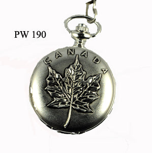 Watch (PW-190S) - Canada Maple Leaf, Silver