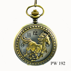Watch (PW-192BR) - Cut Out Horse, Bronze
