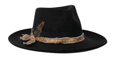 Hat SO (LW772) - Stevie ProvatoKnit Rancher One Size Fits Most in Black