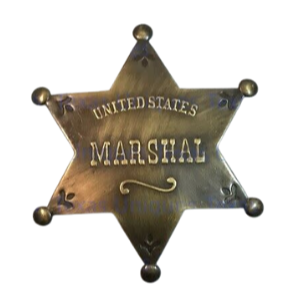 Badge (117AF) - United States Marshall Novelty Badge