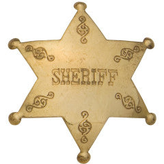 Badge (116AF) - Sheriff Novelty Badge