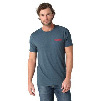Top Men's (112325753) - Wrangler® Short Sleeve T-Shirt Midnight Navy